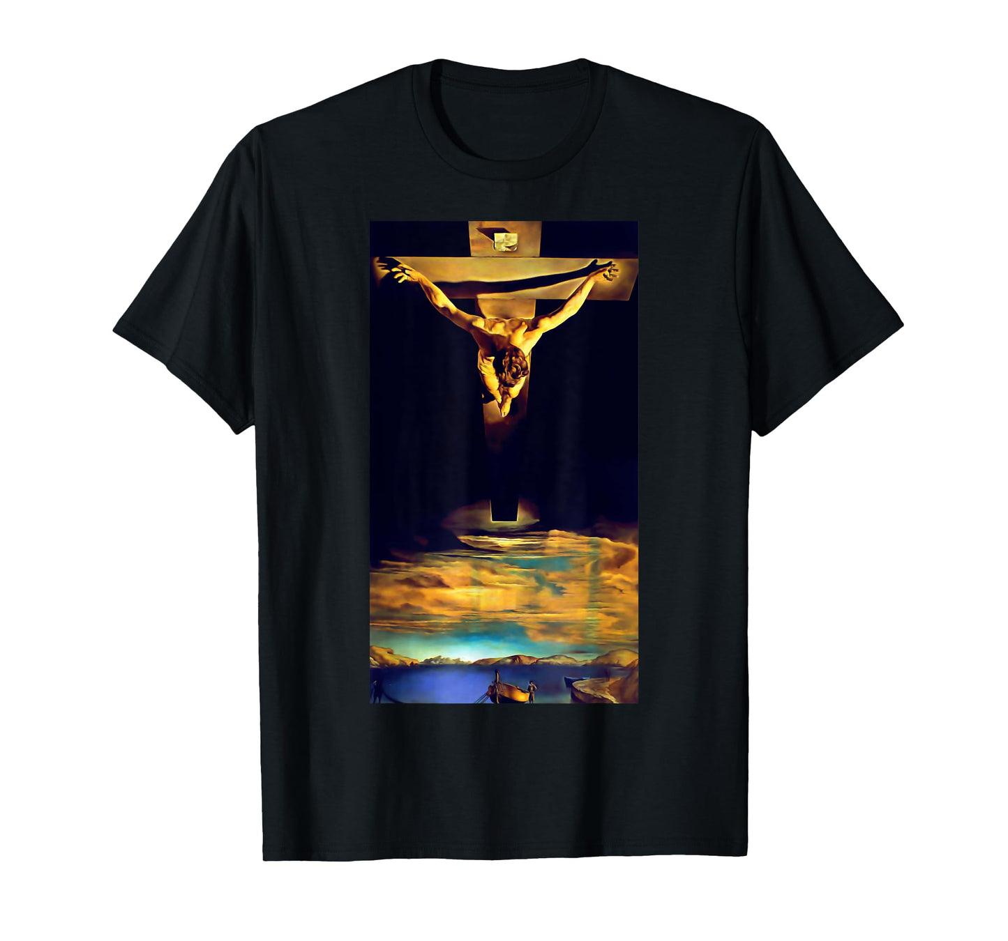 Greatest Masterpieces Jesus Christ by Dali T-Shirt