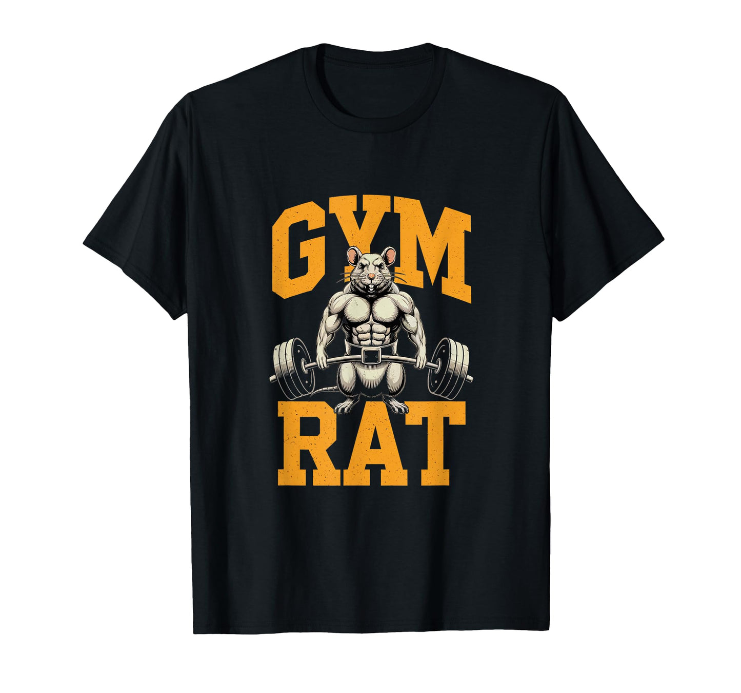 Gym Rat Meaning Gym Rat Costume Weight Lifting Gym Rat T-Shirt