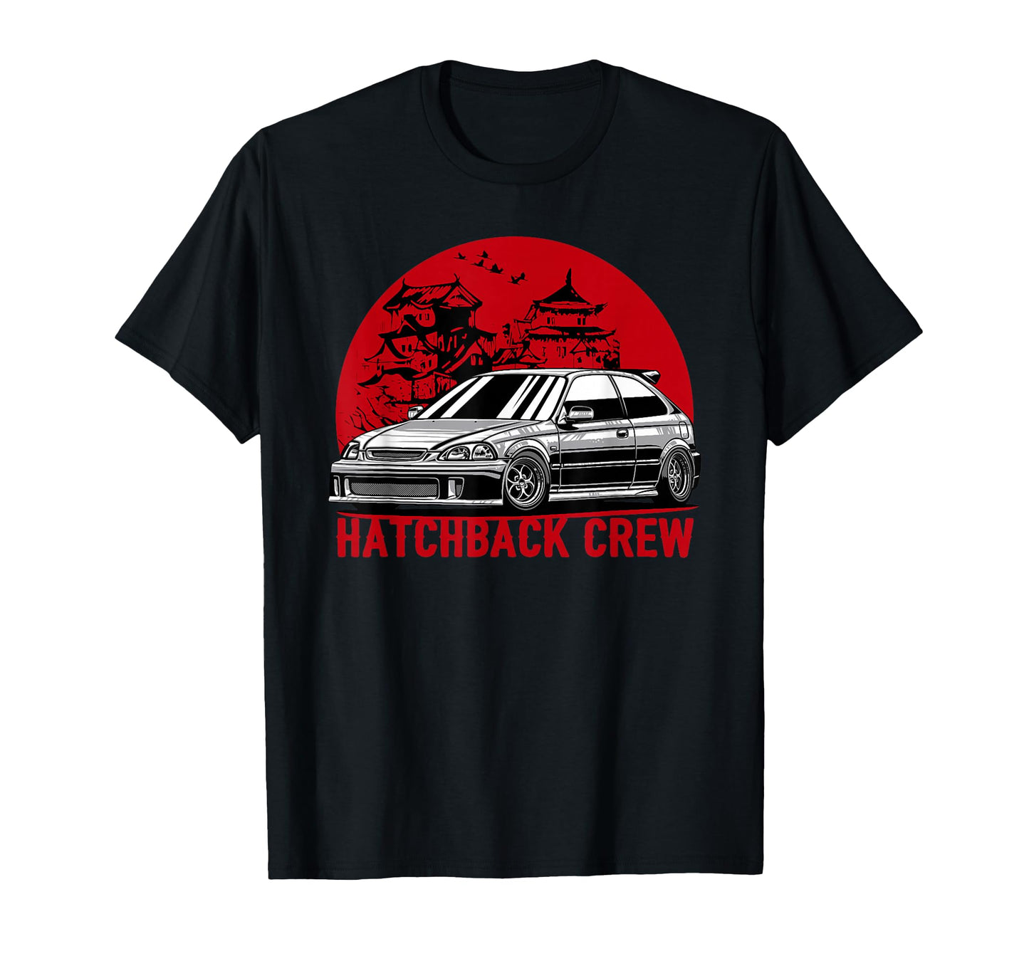 Civic EK Hatchback Type R Japanese Car T-Shirt