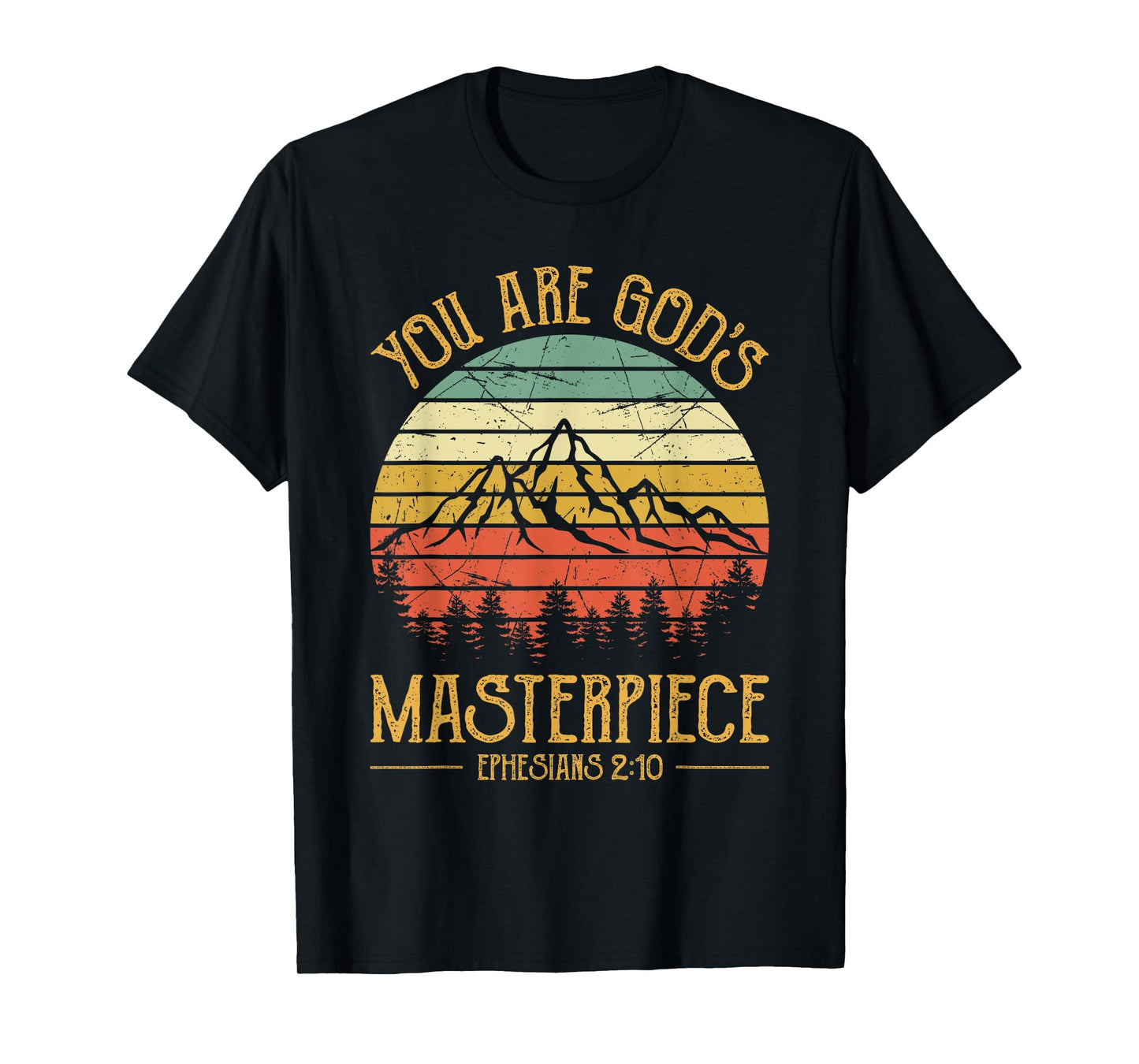 You Are God's Masterpiece Tshirt Mens Womens Kids Christian T-Shirt