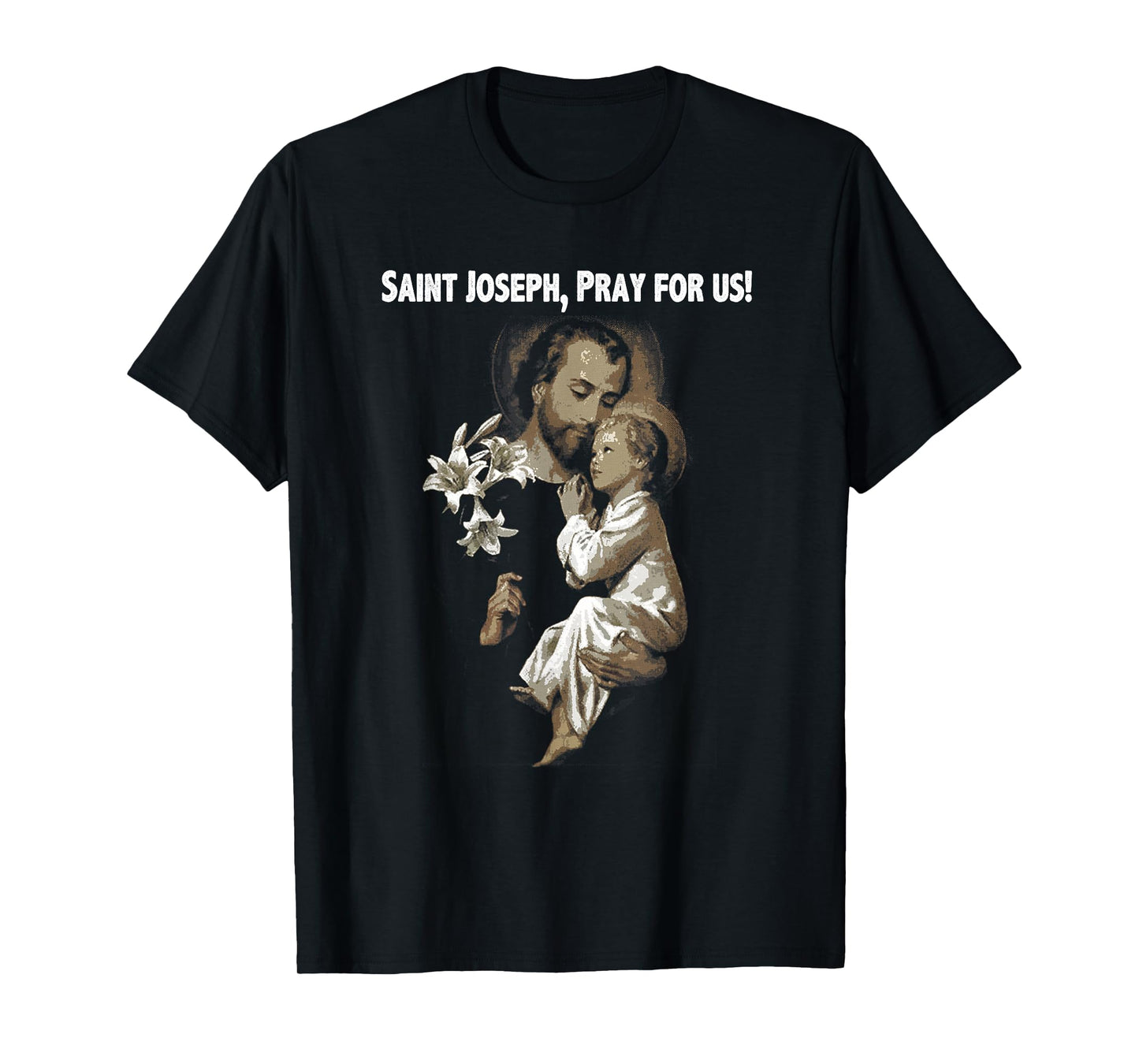 Vintage St Joseph shirt Father of Jesus Saint t-shirt T-Shirt