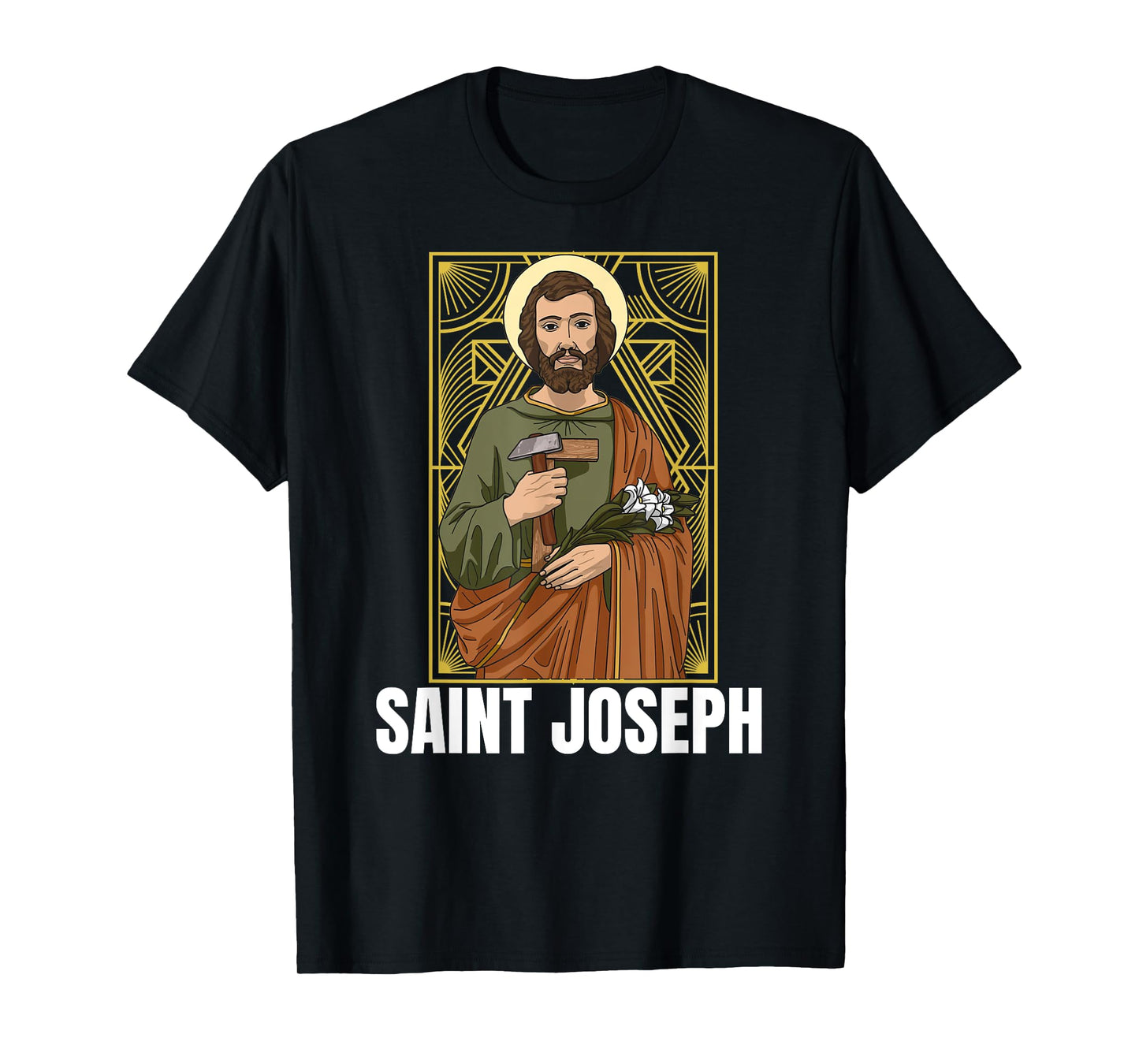 Saint Joseph Catholic Father And Worker T-Shirt
