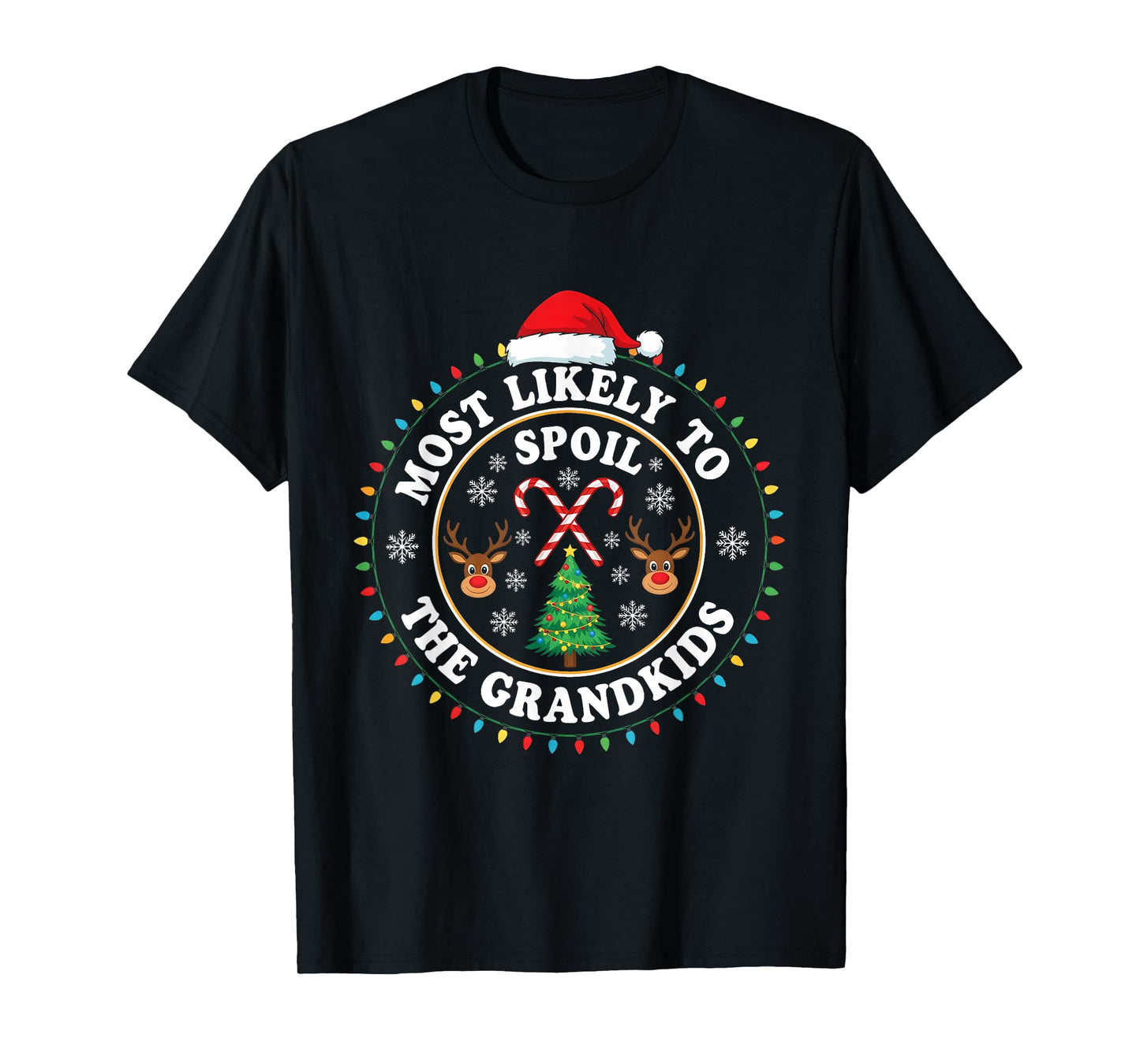 Christmas Party Most Likely to Spoil The Grandkids Women T-Shirt