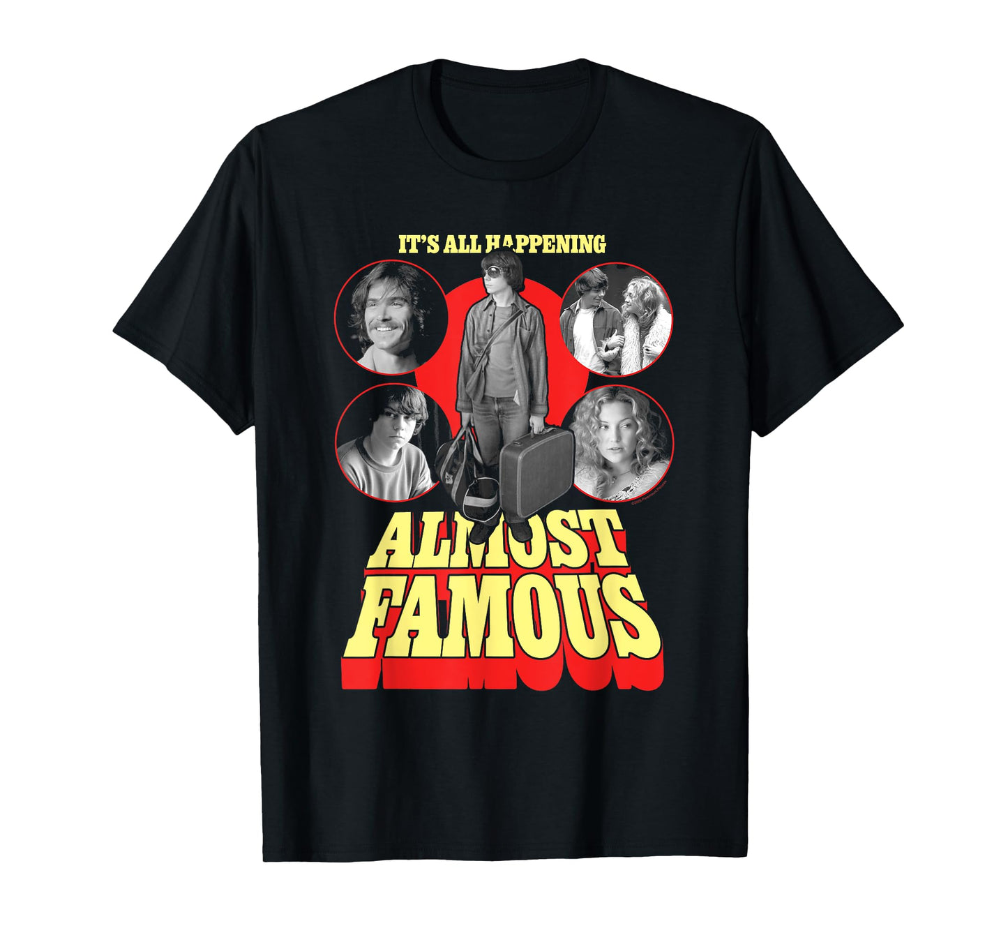 Almost Famous Retro 70's Inspired Movie Poster T-Shirt