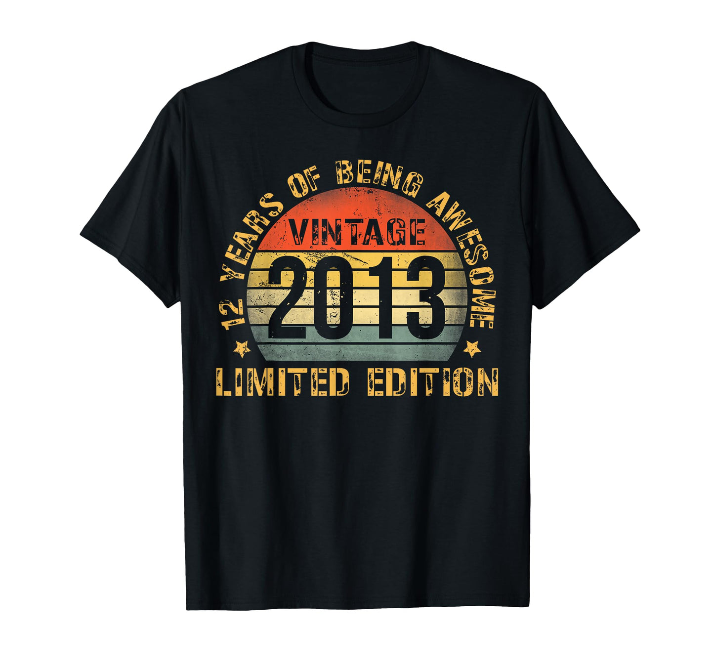 12 Year Old BDay Decorations Son Boy 12yr 2013 12th Birthday T-Shirt
