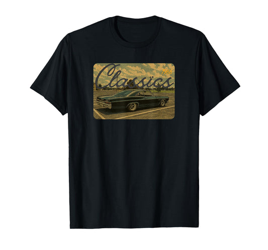 Classic 1966 Impala Vintage Car T-Shirt
