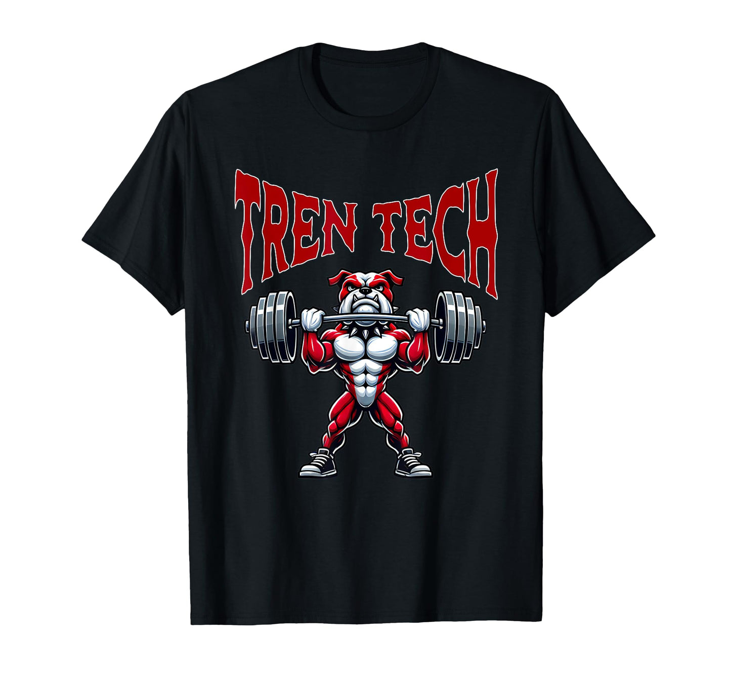 Unique Tren Tech Gym Bodysuit Tee for Men Fitness Workout T-Shirt
