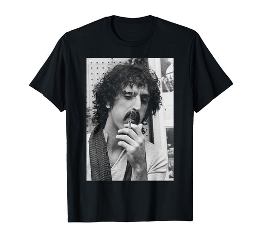 Smoking Frank Zappa By Virgina Turbett T-Shirt