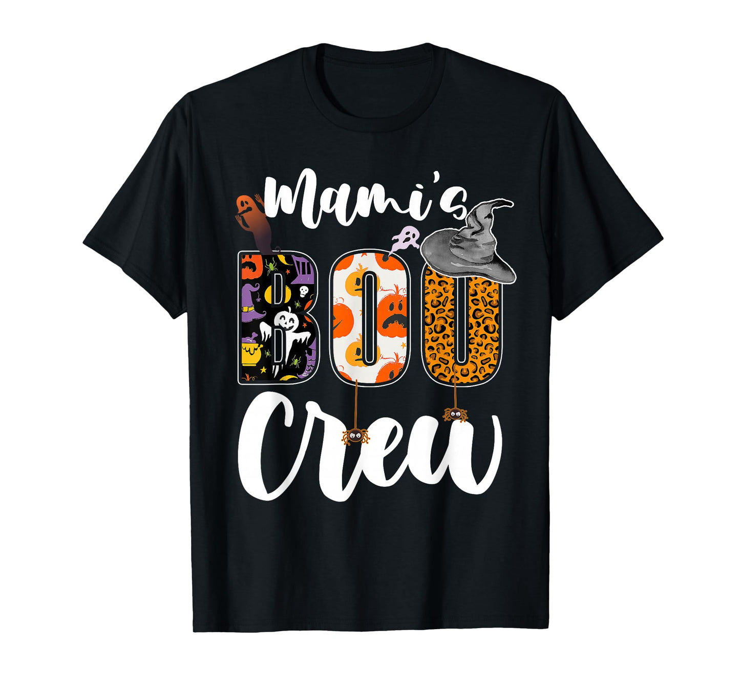 Mami's Boo Crew Halloween Aunt Nephew Niece Matching T-Shirt