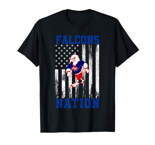 Austintown Fitch Falcons Logo Nation HS T-Shirt