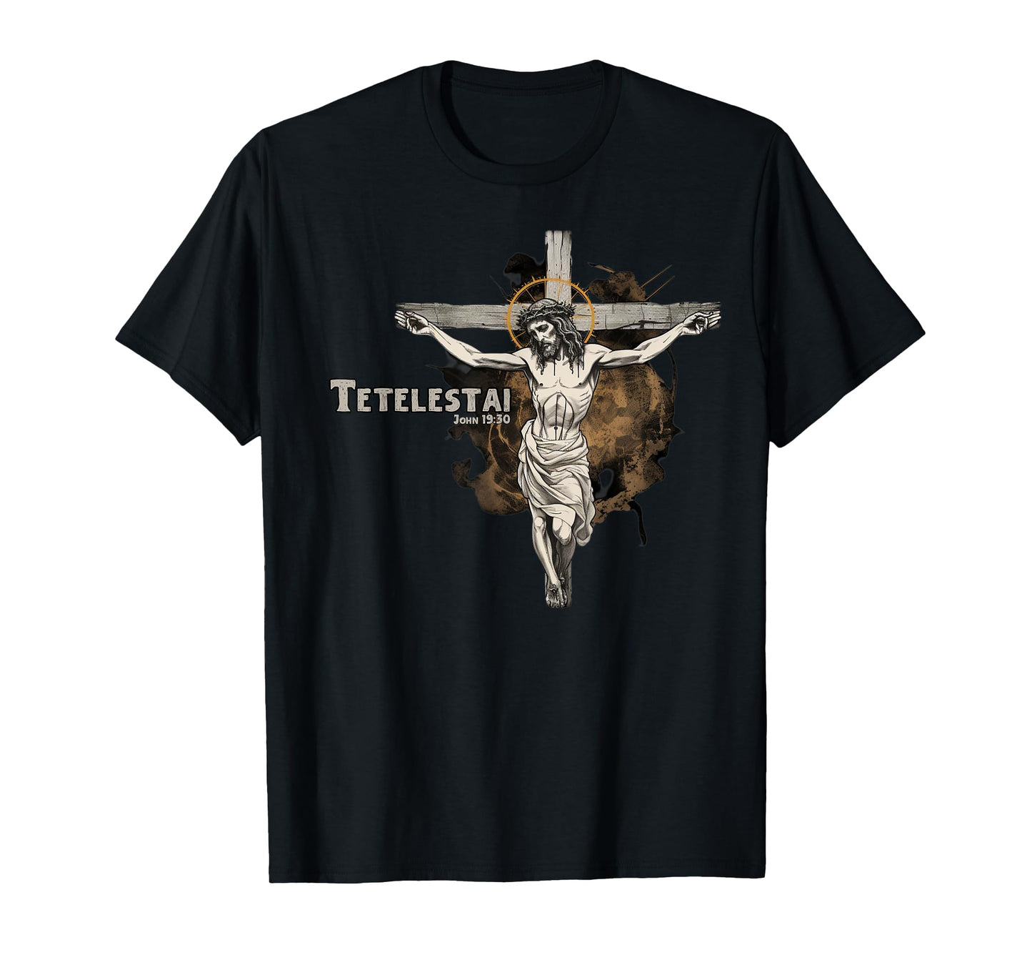 Tetelestai Jesus John Bible Verse T-Shirt