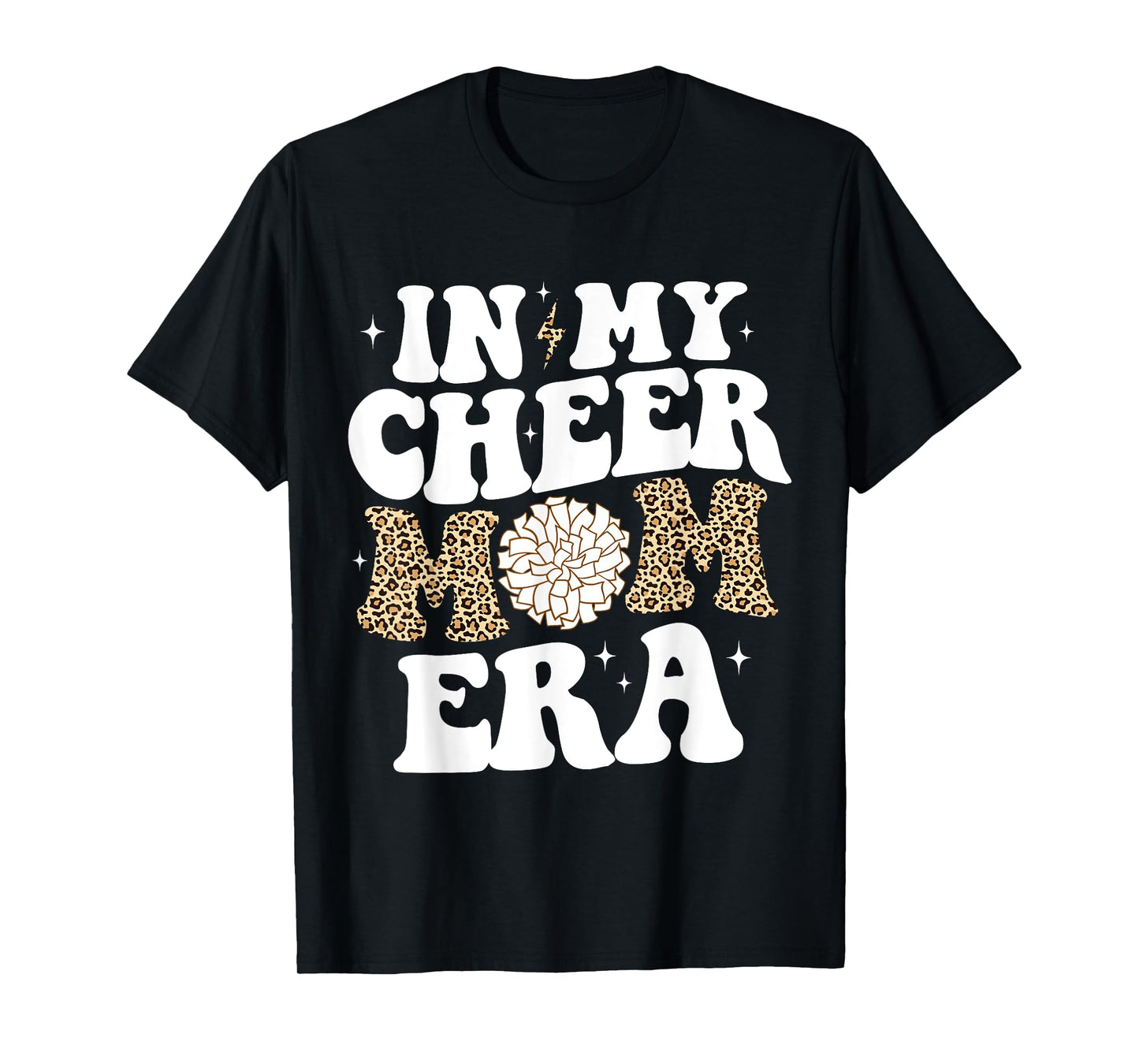 In My Cheer Mom Era Game Day Cheerleading Mom Cheer Mom T-Shirt