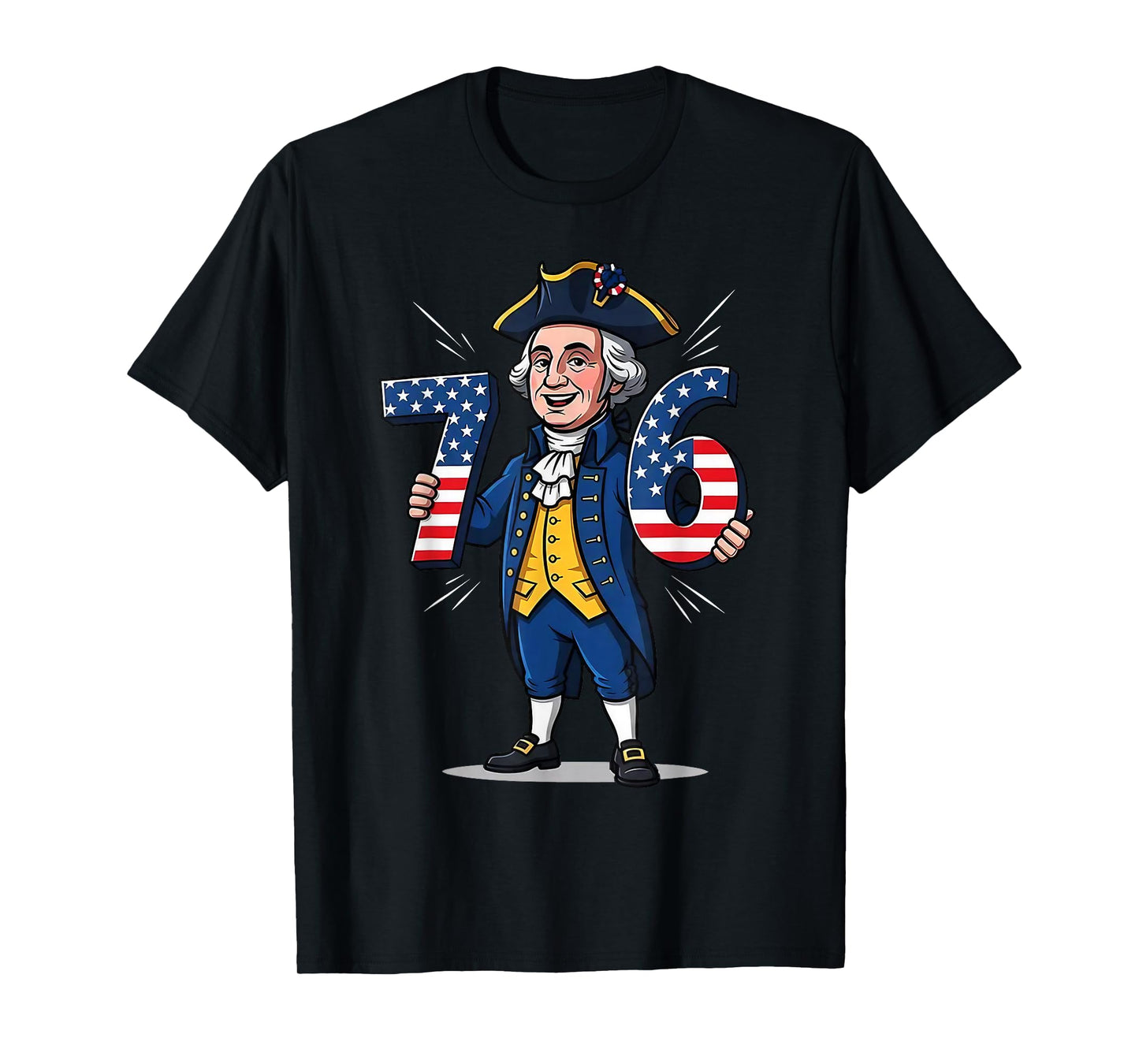 6-7 7-6 George Washington Shirt Six Seven American Design T-Shirt