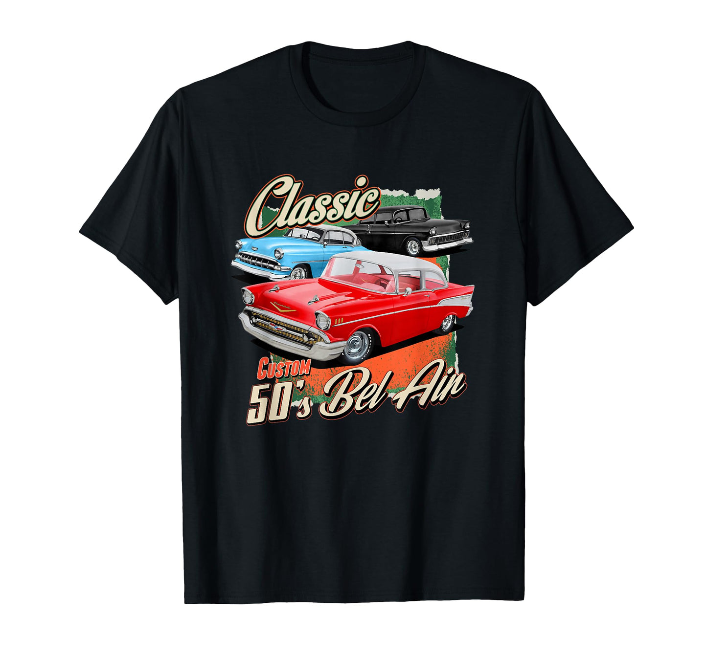 50s bel air vintage classic car 1953 1955 1956 1957 57 55 T-Shirt