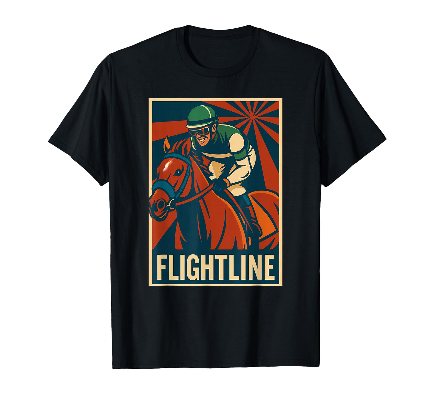 Flightline Horse, Horse Racing, Del Mar, Santa Anita, Horses T-Shirt