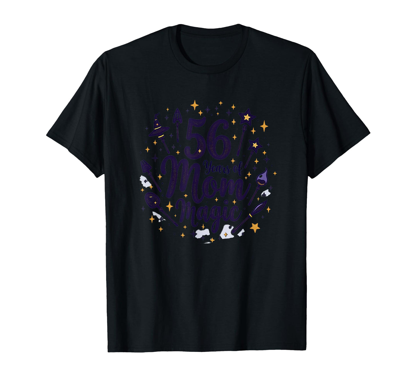 56 Years Mom Magic Birthday Gift Celebration T-Shirt