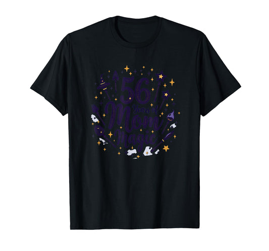 56 Years Mom Magic Birthday Gift Celebration T-Shirt