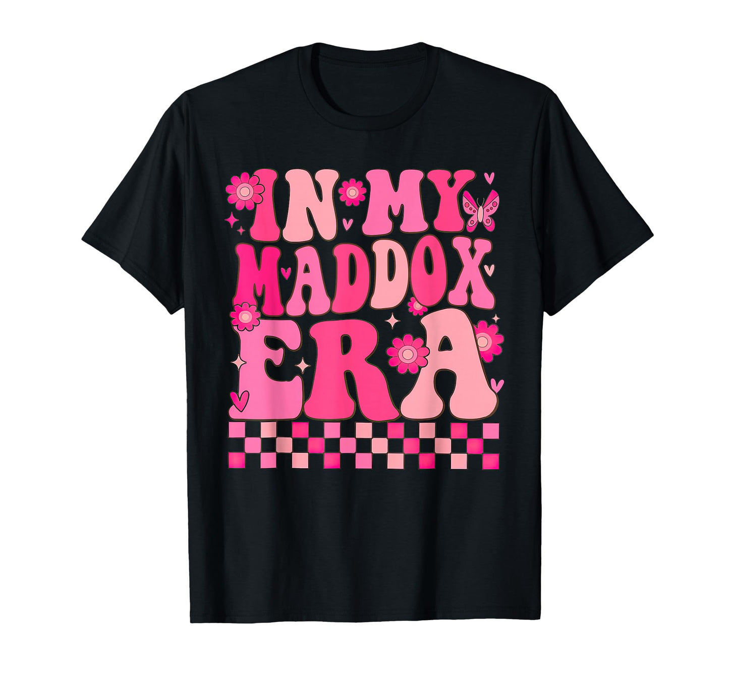 In My Maddox Era Name Personalized Maddox Groovy Vintage T-Shirt