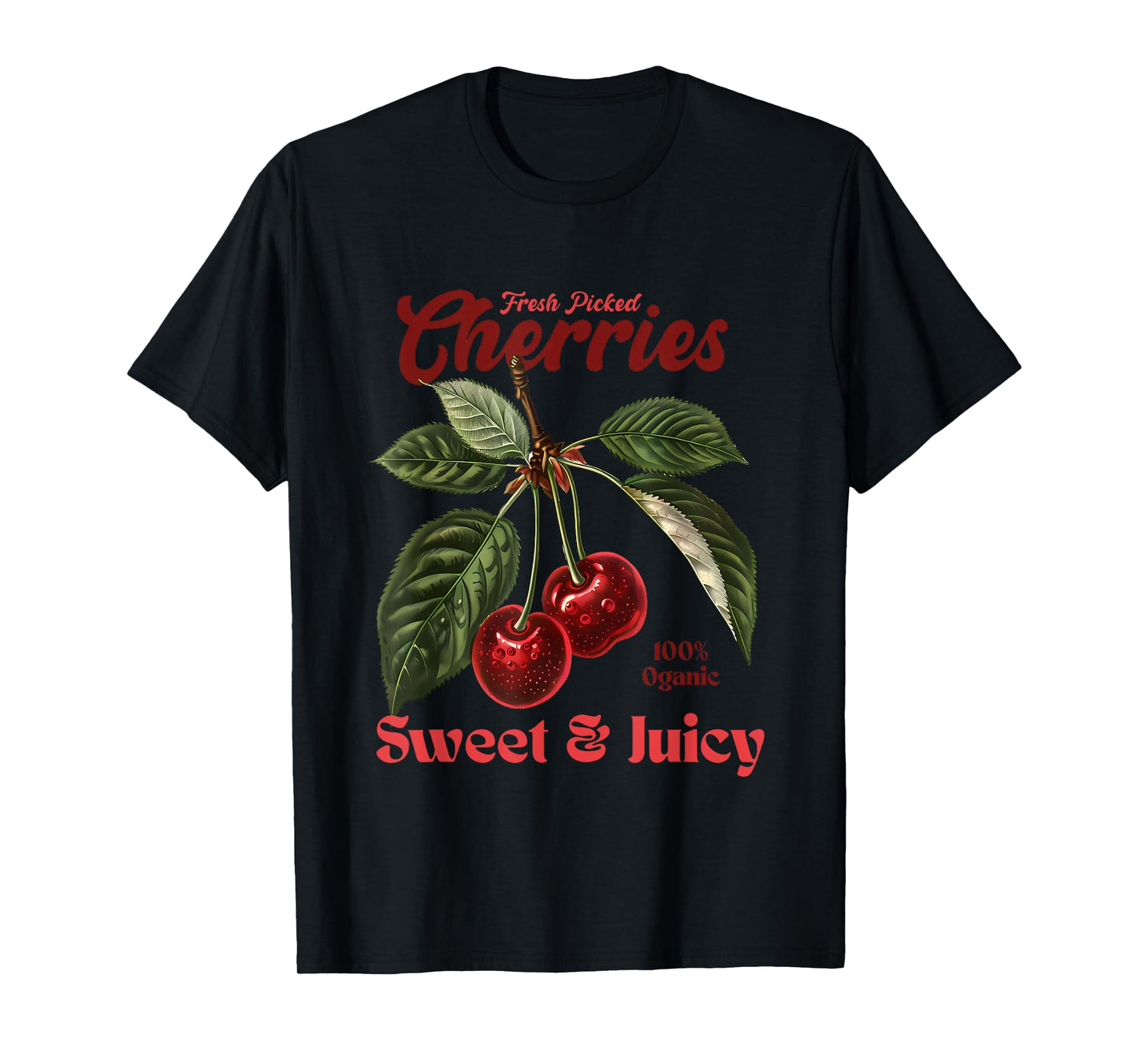 Cherry, cherries, Cherry Lover Gift, y2k gift, fruit lover T-Shirt