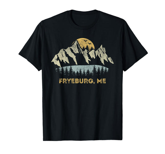 Fryeburg Maine Mountain Sunset Sunrise ME T-Shirt