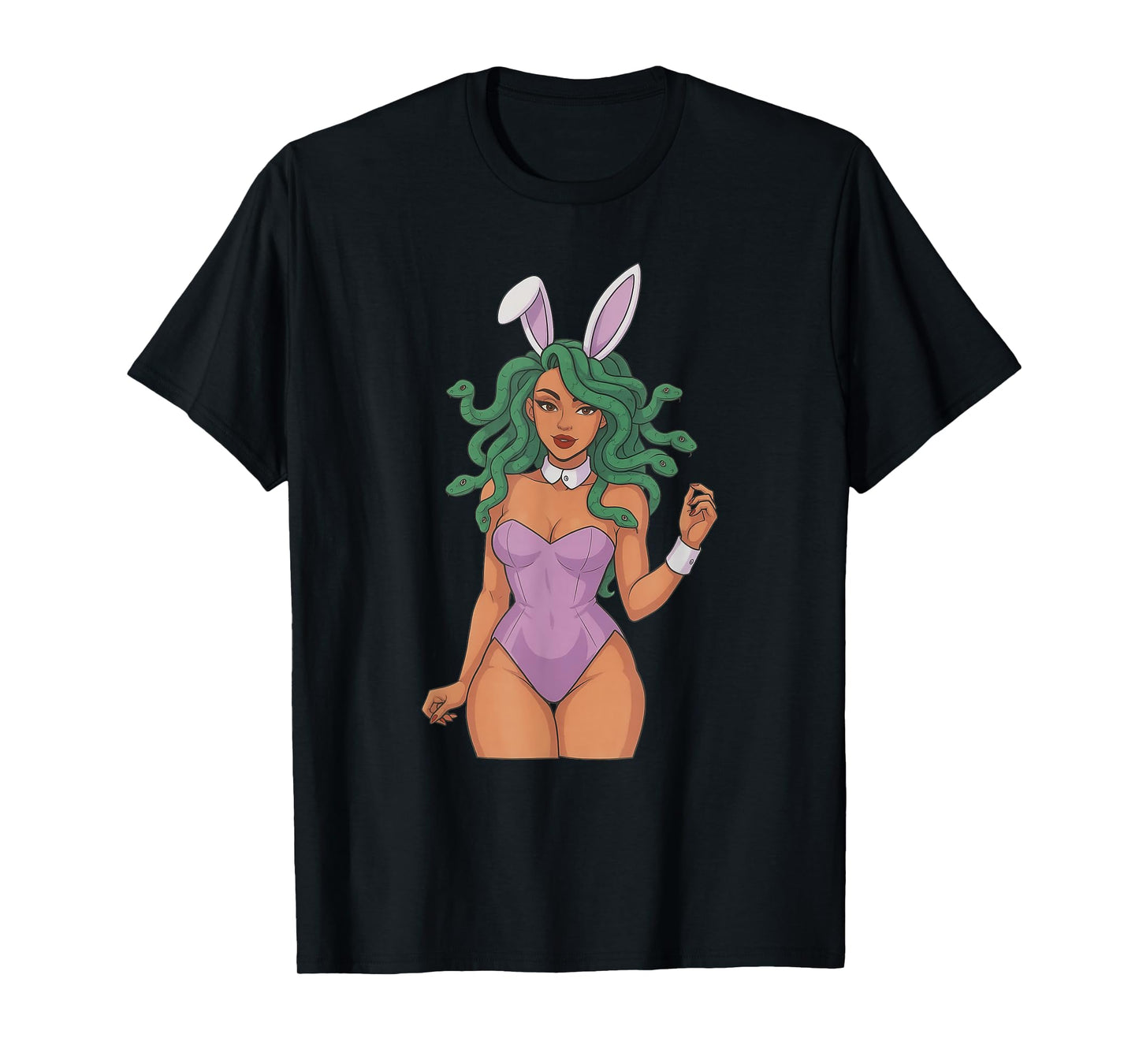 Medusa Bunny The Female Gaze Petrify The Patriarchy T-Shirt