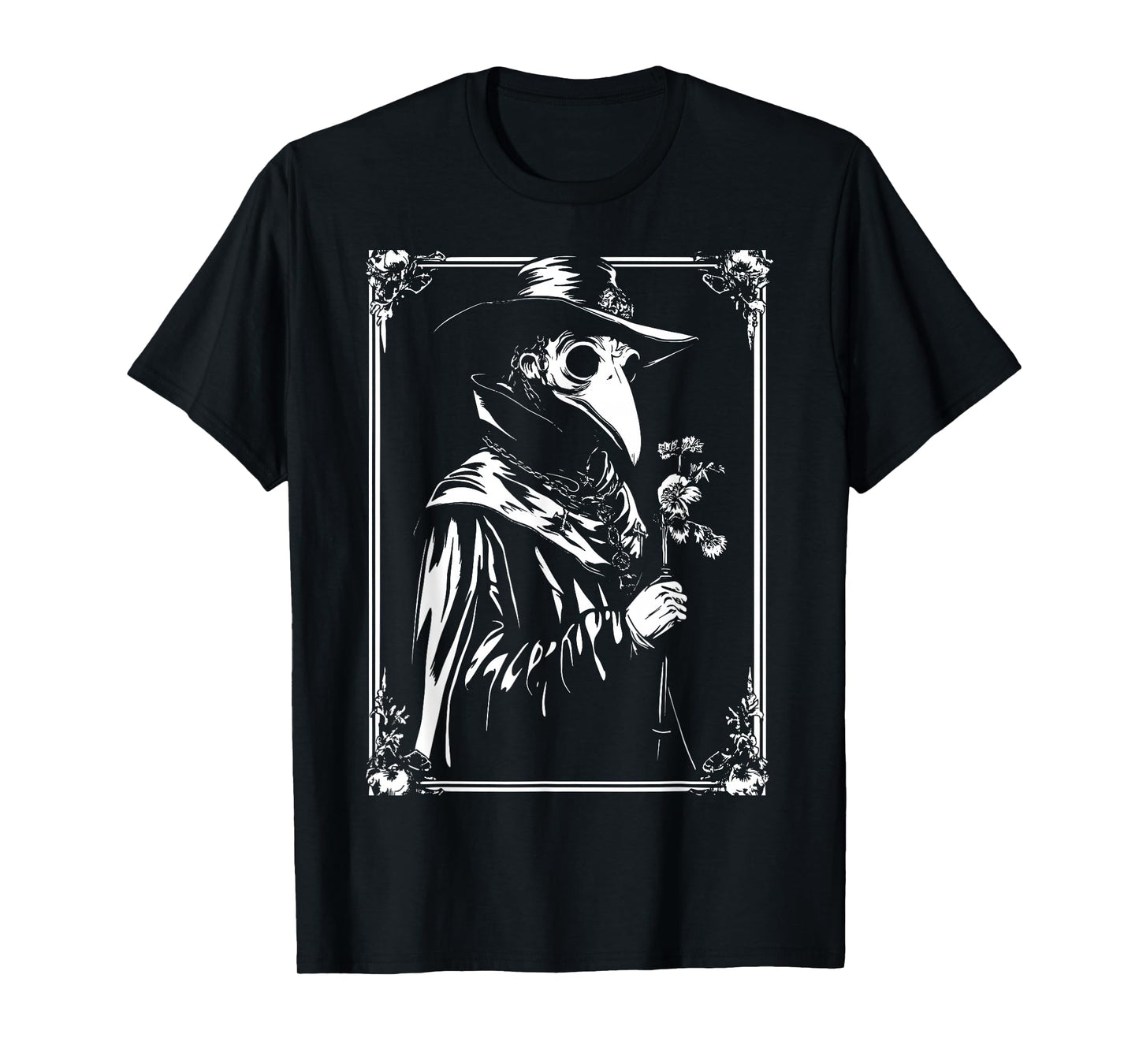 Plague Doctor Occult Gothic Steampunk Goth T-Shirt