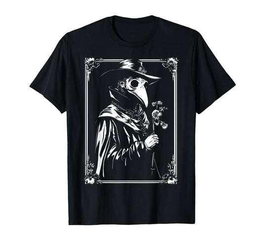 Plague Doctor Occult Gothic Steampunk Goth T-Shirt