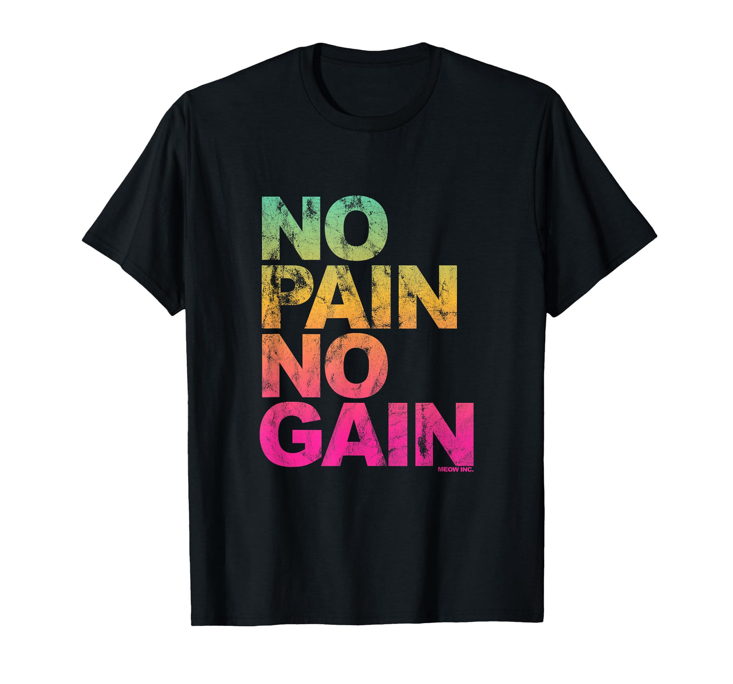 No Pain No Gain - Training, men, women T-Shirt