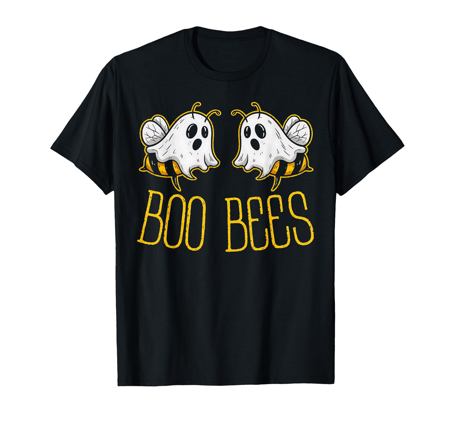 Boo Bees Funny Couples Halloween Costume for Adult Her Women T-Shirt