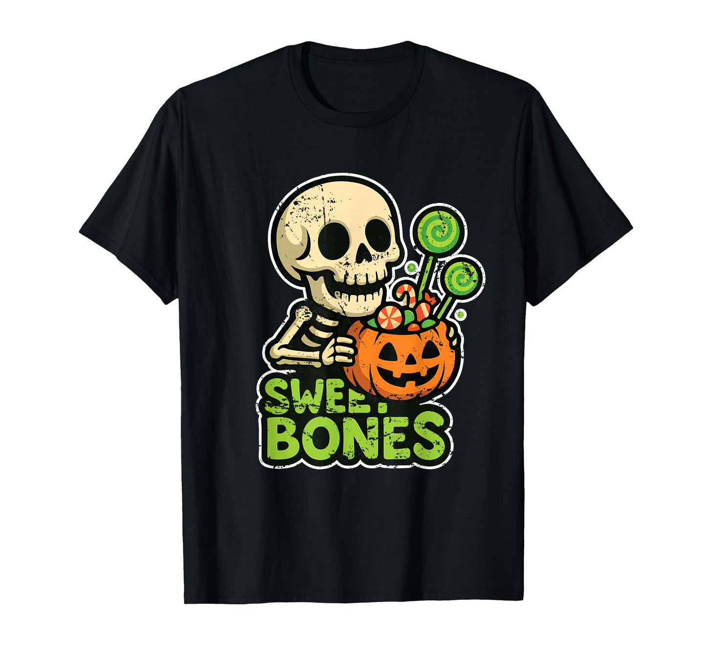 Sweet Bones Candy Pumpkin T-Shirt