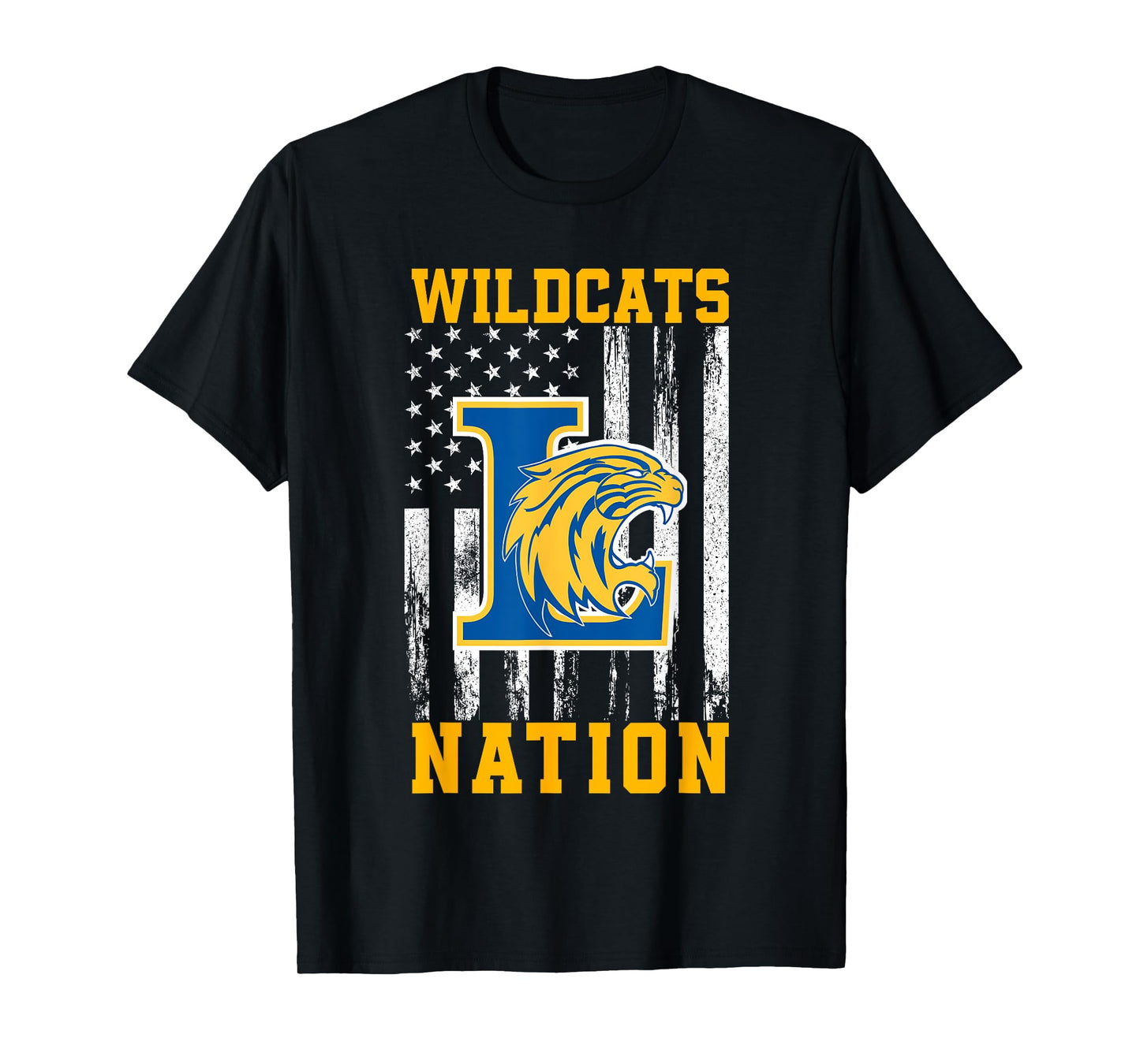Lexington Wildcats Logo Nation HS T-Shirt