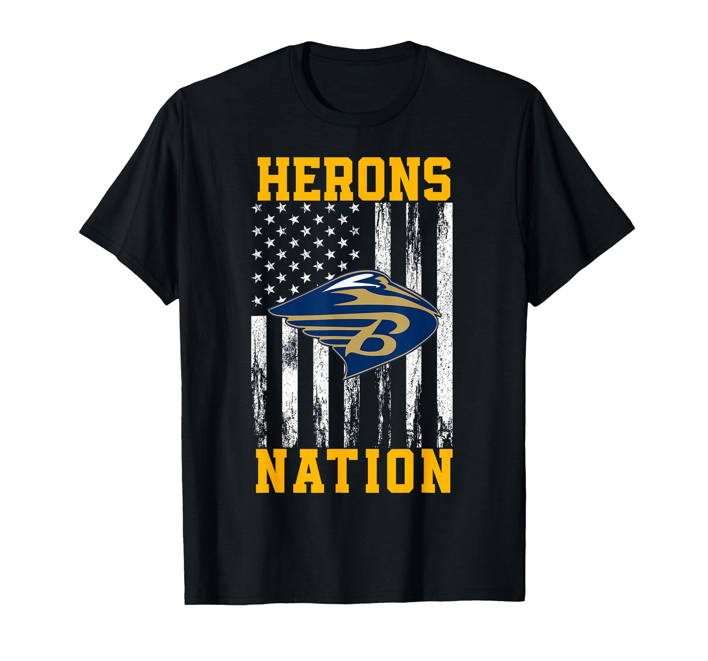 Brantley County Herons Logo Nation HS T-Shirt