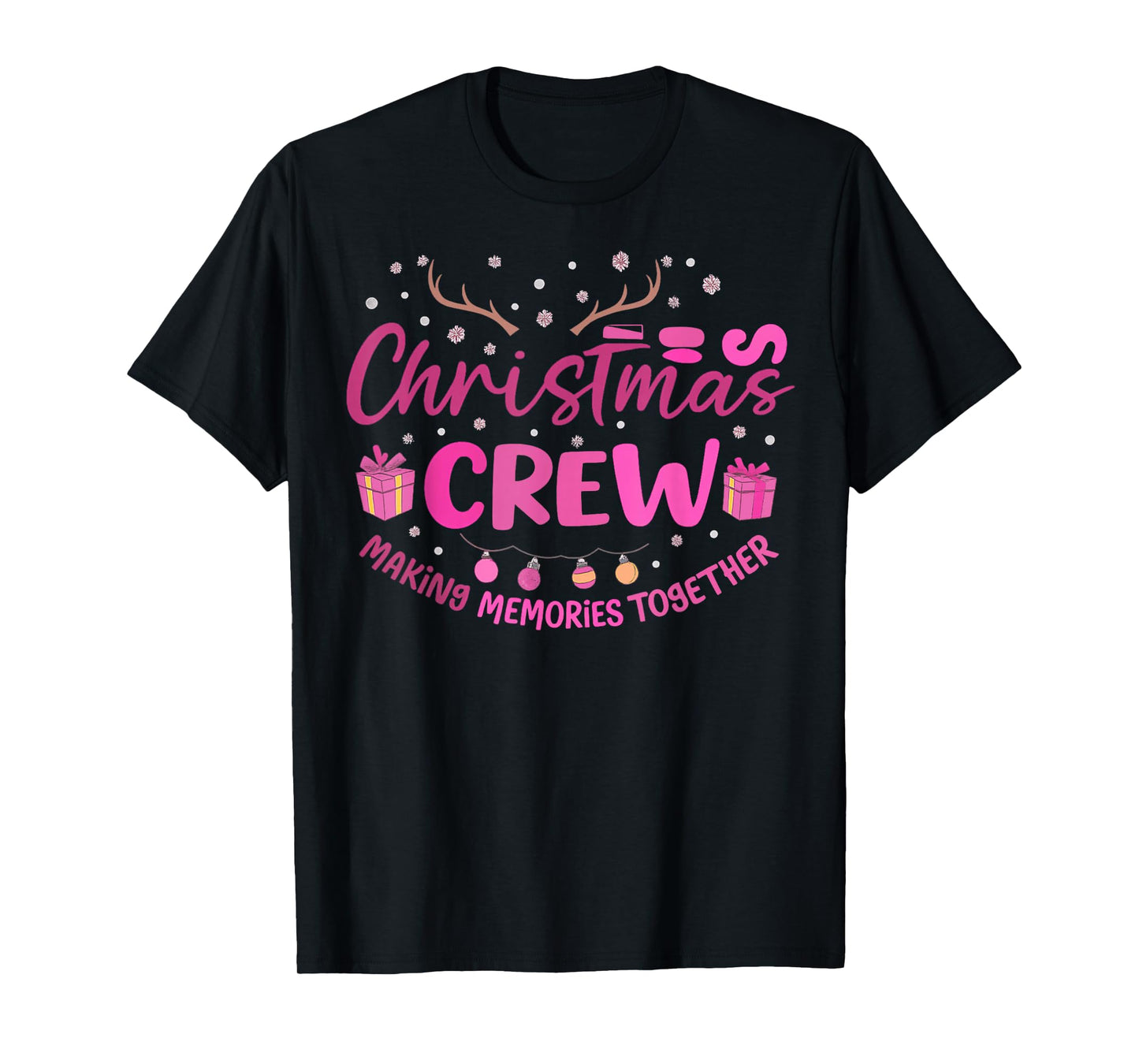 Making Memorie Together Christmas Crew 2025 Family Matching T-Shirt