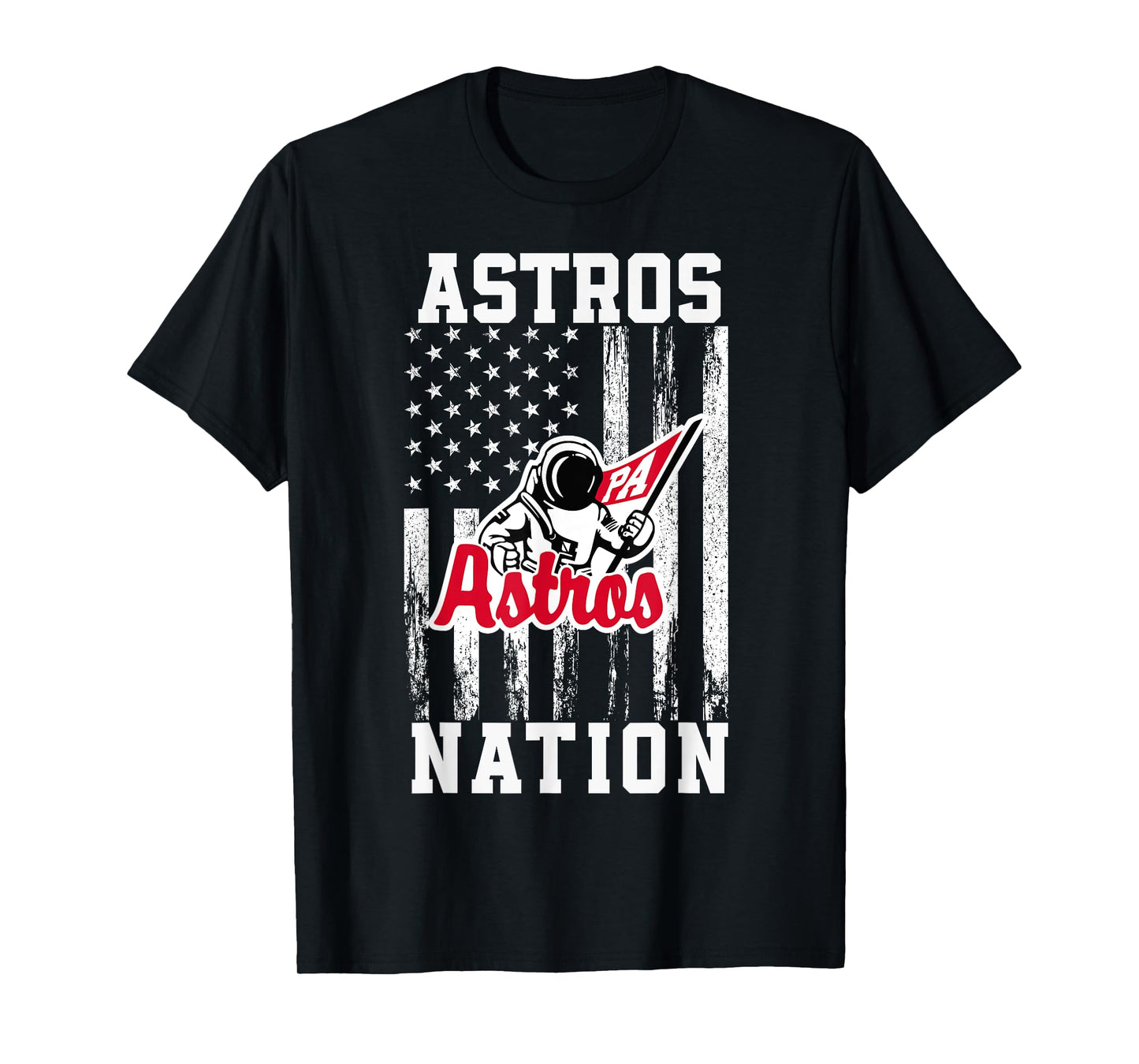 Pinkerton Astros Logo Nation HS T-Shirt