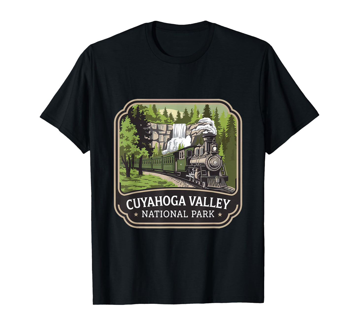 Cuyahoga Valley National Park Train Journey T-Shirt