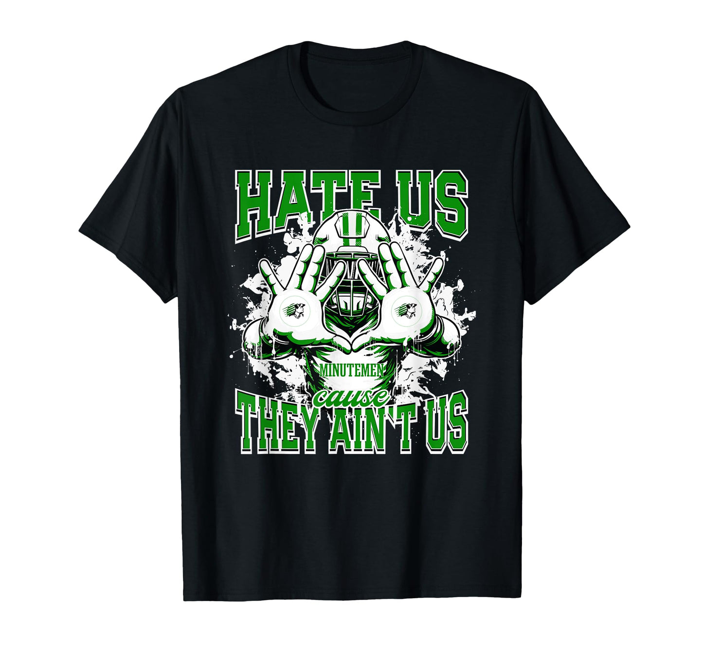 Concord Minutemen Logo Hate Us Cause They Ain't HS T-Shirt
