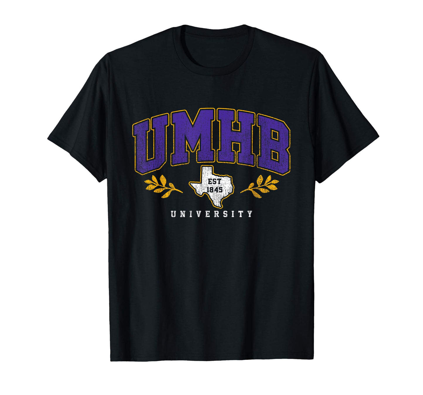 UMHB Institute of Technology Arch Retro for Men Women T-Shirt