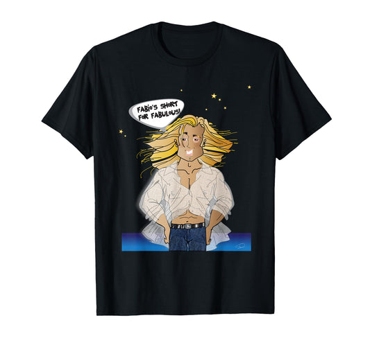 Funny Fabio "look-a-like" Tee T-Shirt