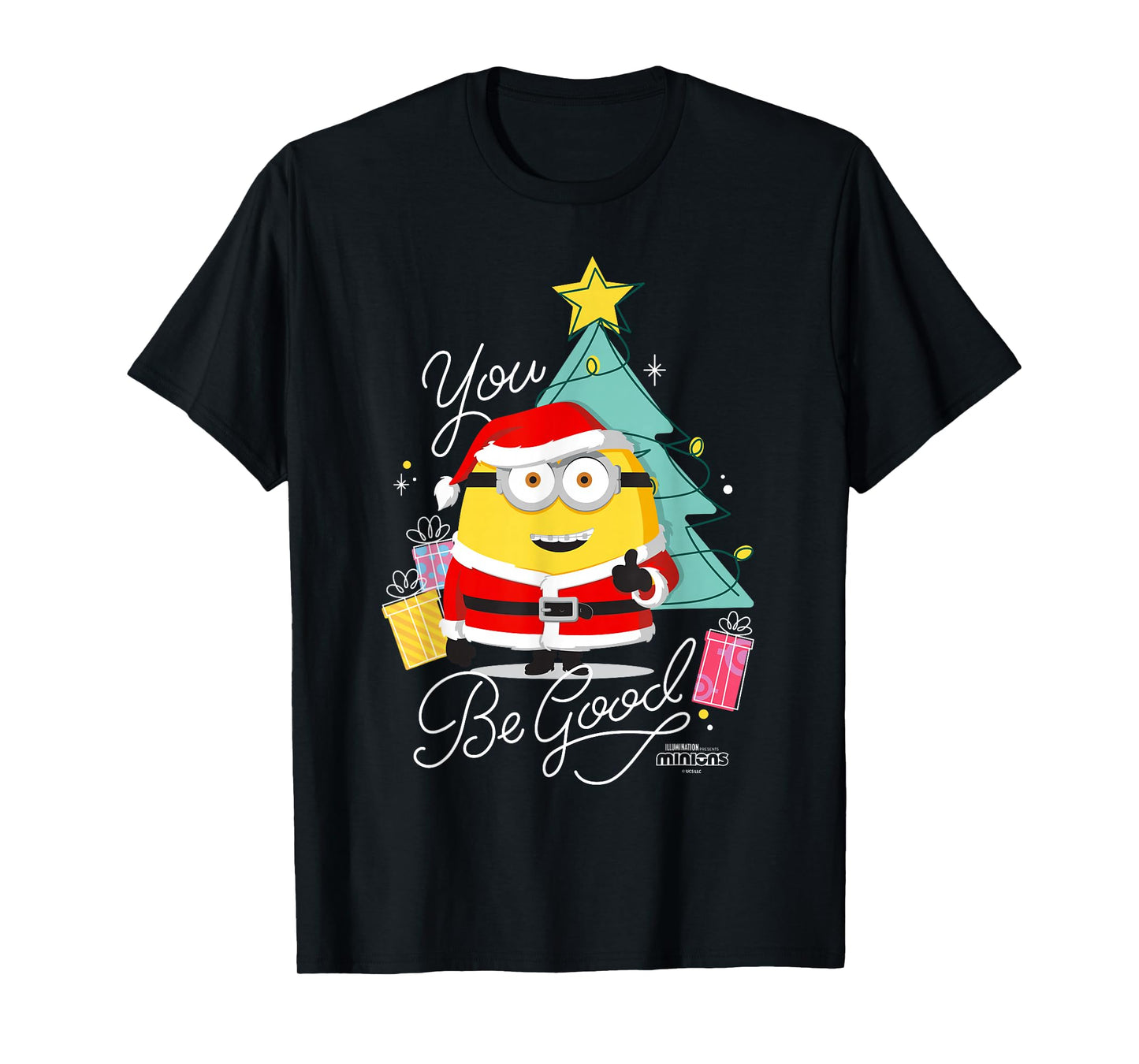 Minions You Be Good Santa Minion Holiday T-Shirt