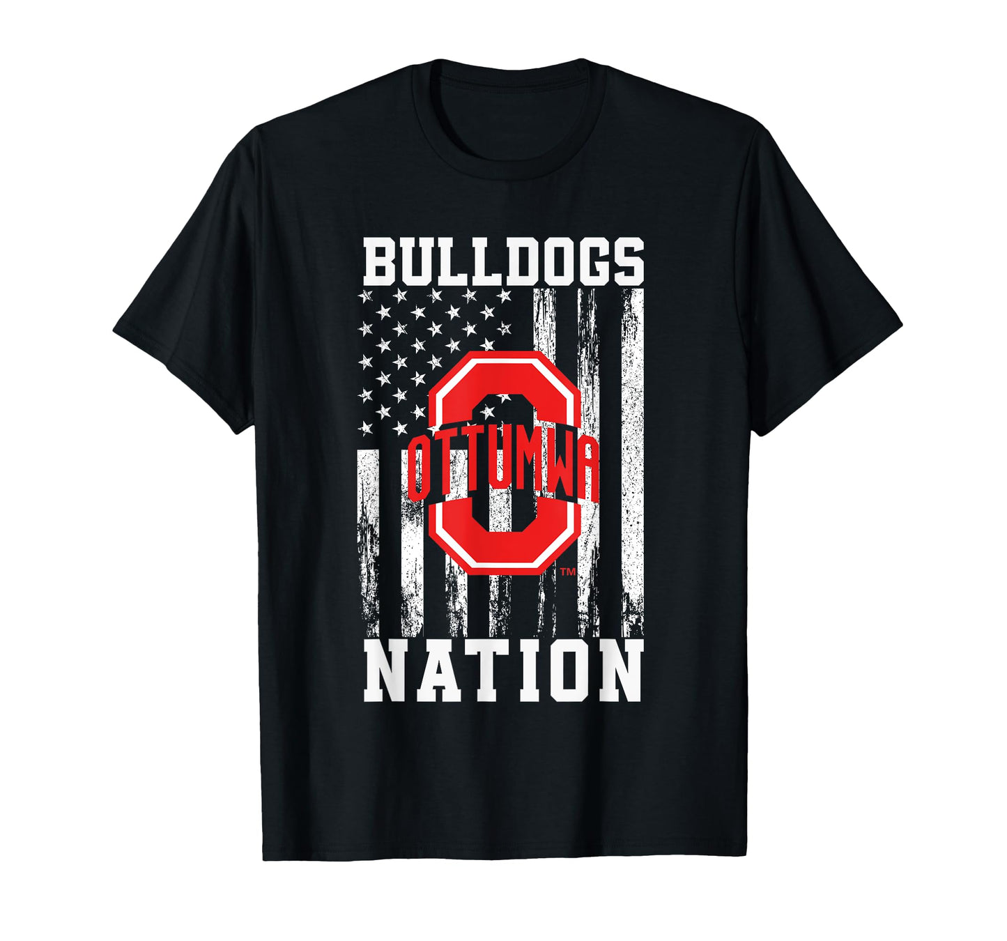 Ottumwa Bulldogs Logo Nation HS T-Shirt