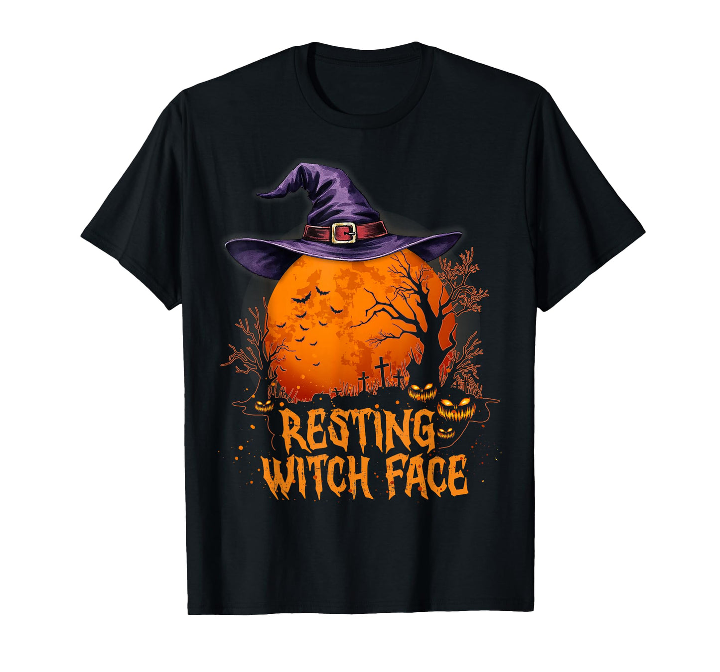 Resting Witch Face - Ideas Present Halloween Costume T-Shirt