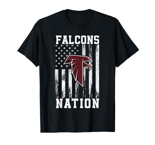 Pottsgrove Falcons Logo Nation HS T-Shirt
