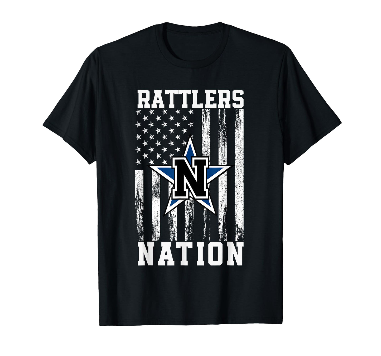 Navasota Rattlers Logo Nation HS T-Shirt
