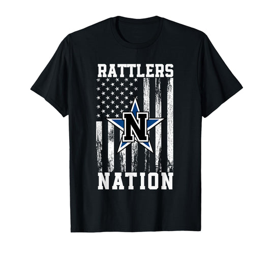 Navasota Rattlers Logo Nation HS T-Shirt