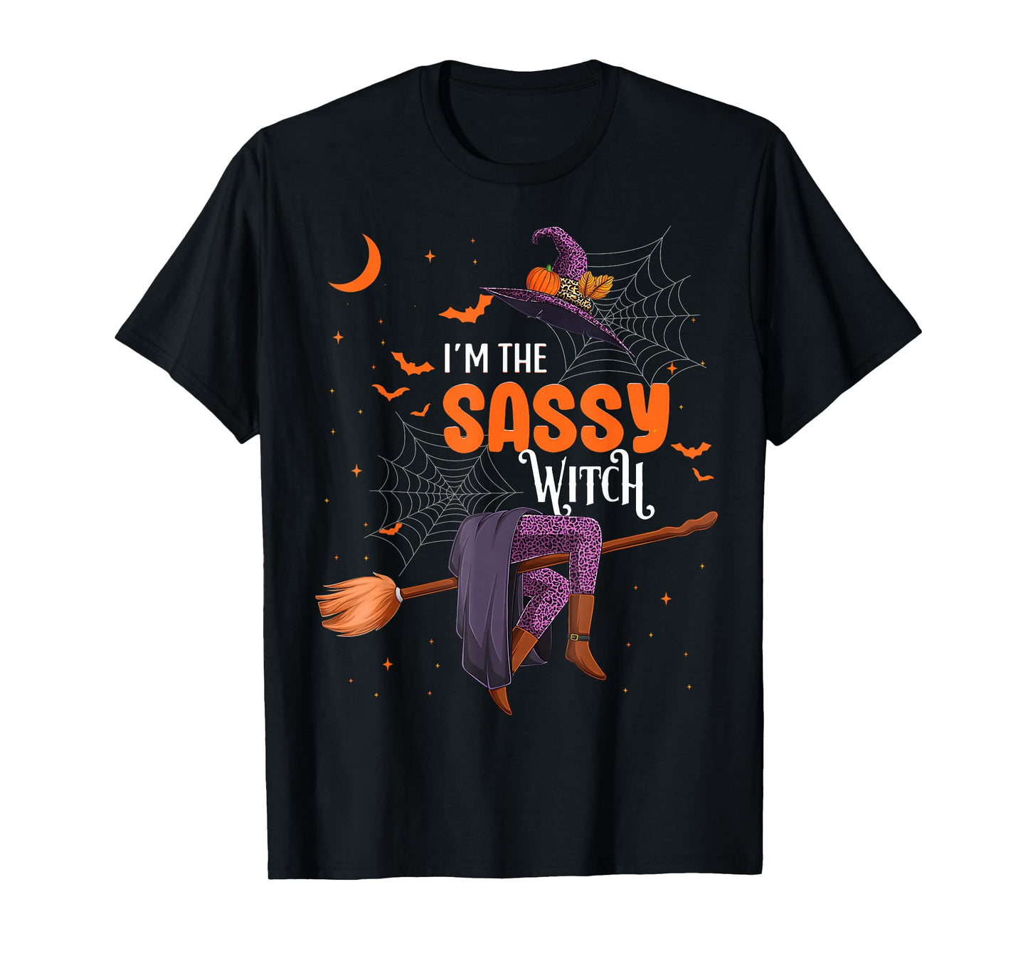 Im The Sassy Witch Halloween Costumes Women Girl T-Shirt