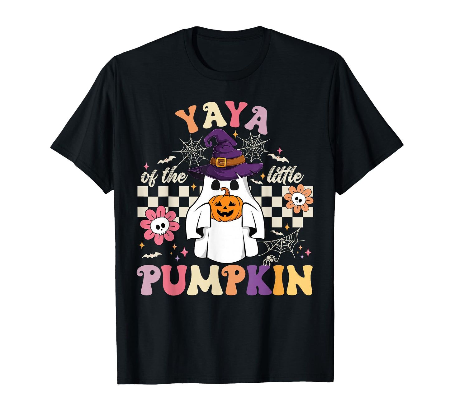 Yaya of The Little Pumpkin Halloween Spooky Ghost T-Shirt