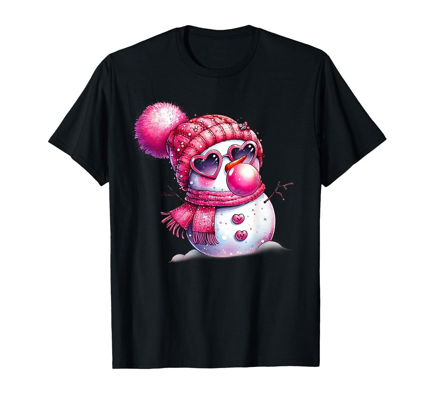 Funny Snowman Merry Christmas Xmas Pajamas Snowflake Holiday T-Shirt