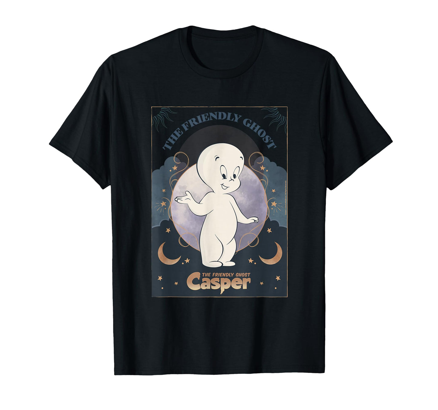 Casper The Friendly Ghost Moonlit Dream T-Shirt