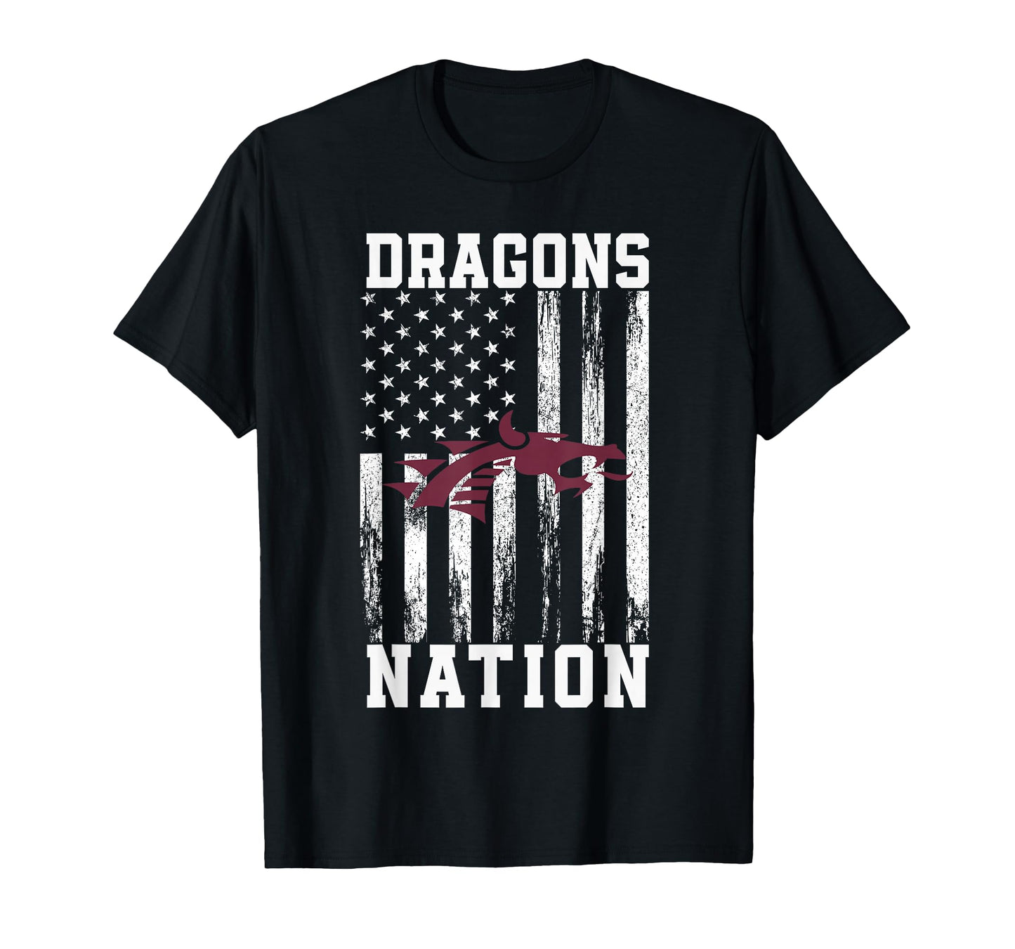 Collierville Dragons Logo Nation HS T-Shirt