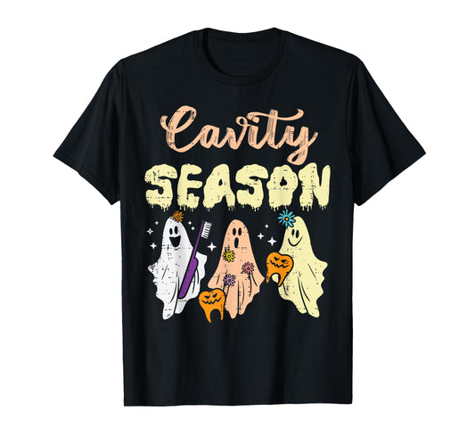 Halloween Dentist Cavity Season Dental Costume Men Women T-Shirt